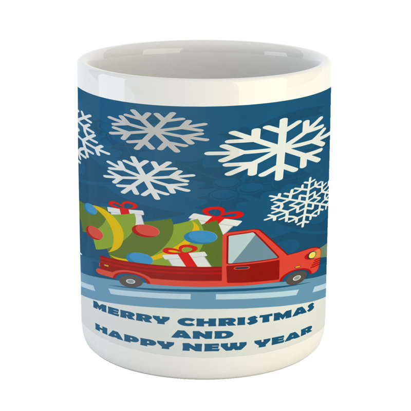 Grande tasse à café truck