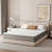 Noren Quilted Top 12" California King Mattress Memory Foam Medium Firm Hybrid Mattress in a box With Certipur-us, Pocket Spring-300472376-294443918