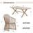 Danyon 26-Person Rectangular Outdoor Dining Set-107665290
