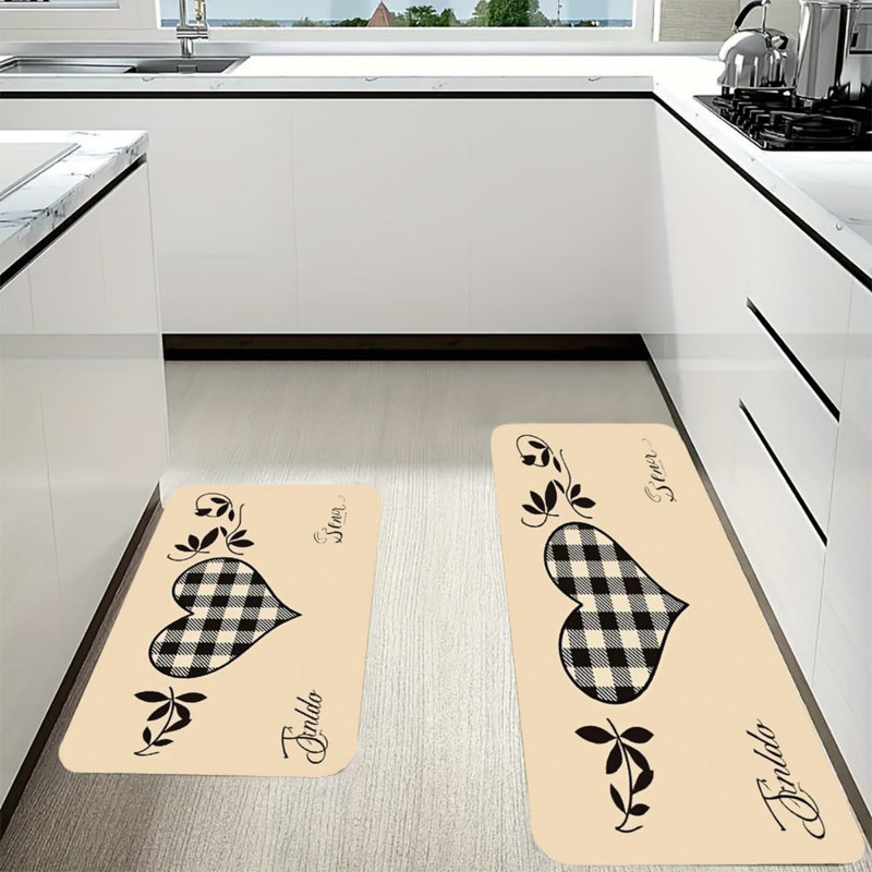 Tapis de cuisine 2 pièces