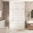 56 - 60" Wide Shower Door High, 6 Mm Thick Tempered Glass, Shatter Barrier Layer, Corrosion Stainless Steel Stick, Brushed Nickel Shine Large Wheels For Silent Glide Film, Rod, Glow Smooth Travel