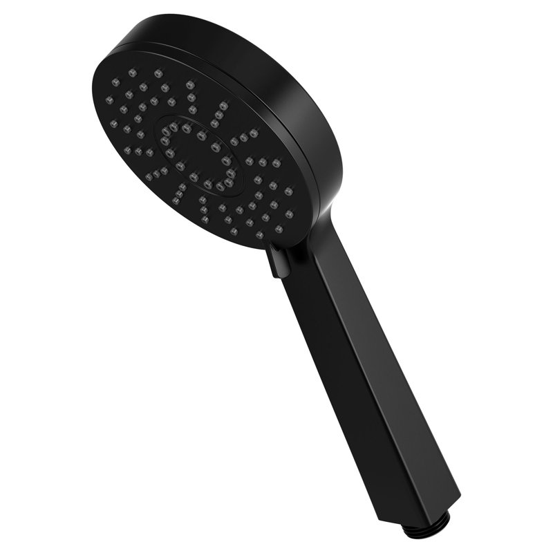 Universal Adjustable Shower Head 2.0 GPM GPM, Matte Black