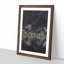 Fireworks Above the Chicago - Picture Frame Painting Print-56739695-56739707