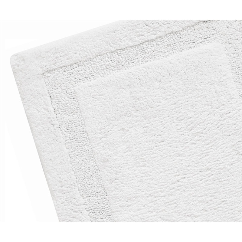 Tapis pour salle de bain Papastamelos (24x40), Blanc