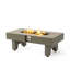 Table de foyer en fer 42 pouces