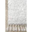 Tapis à poil long moelleux pour chambre à coucher, salle à manger, chambre de bébé, ivoire-1060380169