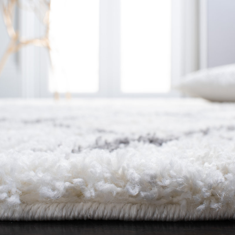Tapis à poils longs Zettie, Rectangle de 10 pi x 14 pi
