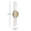Applique murale à bras 2 lumières Anston-23264377