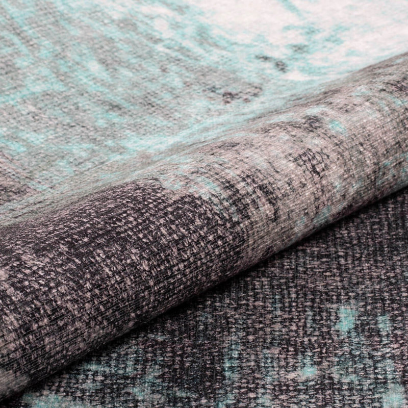 Tapis de couloir doux et durable, 100% polyester, 29,5 po x 59,1 po | Densité de 1850 g / m², hauteur des poils de 0,16 pouce | Polyester recyclé, lavable à la machine à 30 ° C | Idéal pour les vestibules et les espaces de vie