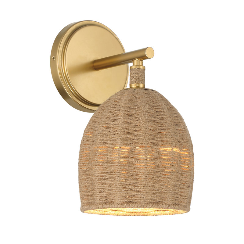 Shaelyn 1 Light Soft Gold Sconce