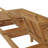 Rectangular Teak Solid Wood Extendable Outdoor Dining Table , 108.5 " W 39.5 " D