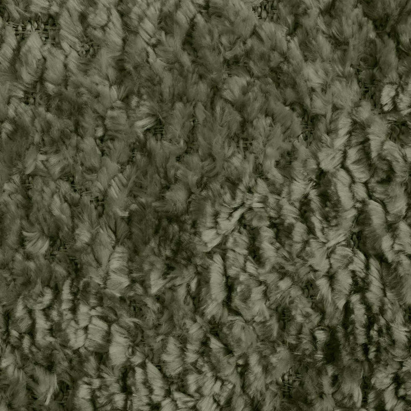 Canapé de 79,5 pouces à 3 places avec 2 coussins pour le salon, Green Boucle