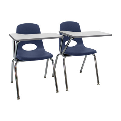 Chaise empilable 18 po avec accoudoir tablette