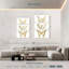 Brampt Gold Butterfly Contours II-108591791