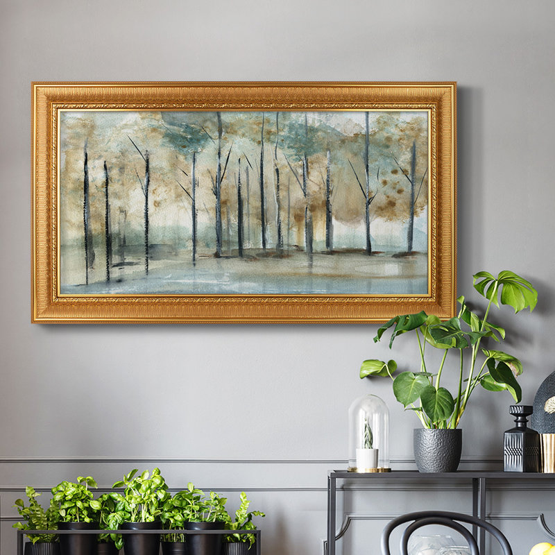 Toile encadrée de qualité supérieure Debruce Light - prête à être accrochée, H 25 po x l 45 po x P 1 po