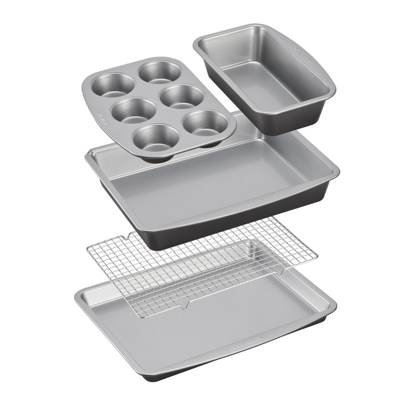 5-Piece Stackable Ceramic Nonstick Bakeware