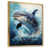 Gold Floater Frameed Canvas