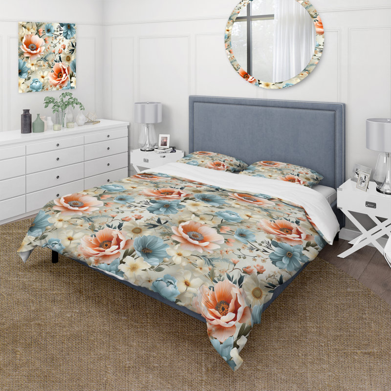 Natelie Bedding, Housse de couette simple + 1 taie décorative stan
