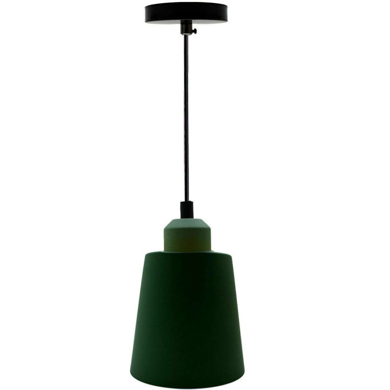 Azelie 1 - Light Black Pendant, Green