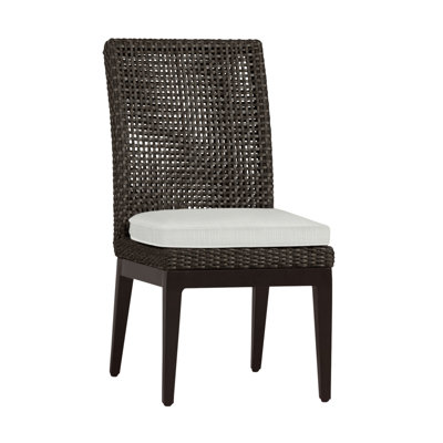 Peninsula Patio Dining Side Chair with Cushions