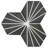 Sun Stripe Hexagon Dark Gray-85135151