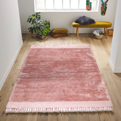 Milan Solid Colour Hand Woven Area Rug