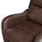 Reclining Chair 1Pc Comfort Seating Faux Leather Upholstery Living Room Furniture Solid Wood-2132713219