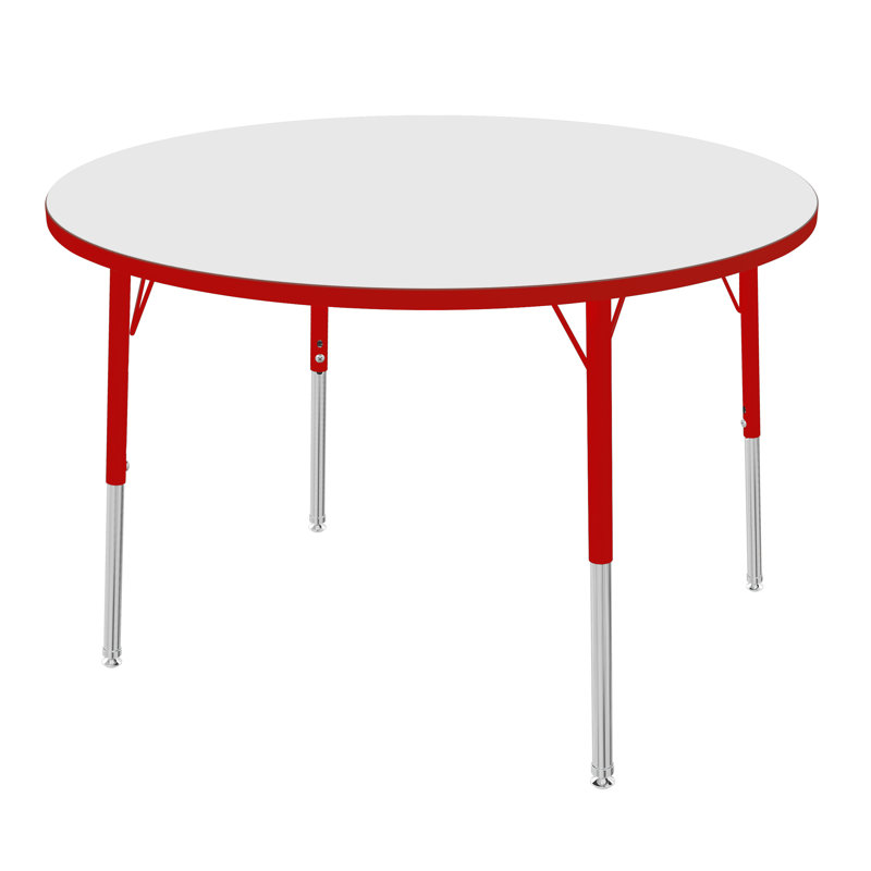 Table d'activité à hauteur réglable MG, H 24 po x L 60 po x l 60 po, Érable fusion