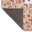 Tapis beige à motif mélangé à motif de lettres «Merry Christmas» beige-524724651