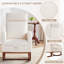 Chaise berçante avec repose-pieds