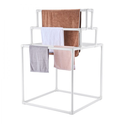 90 cm L Plastic Freestanding Towel Stand