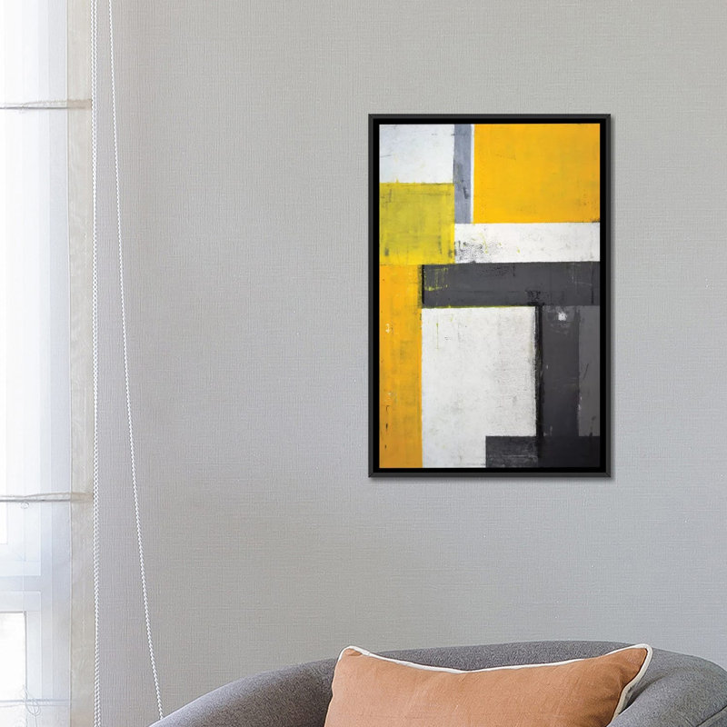 " Anything Goes " by CarolLynn Tice, 26" H x 18" W x 1.5" D, Black Framed Canvas, No Mat