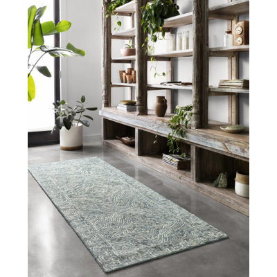 Yancheva Wool Geometric Indoor Rug
