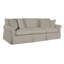 Bedford Boucle and Cotton Slipcovered Sofa-611498594