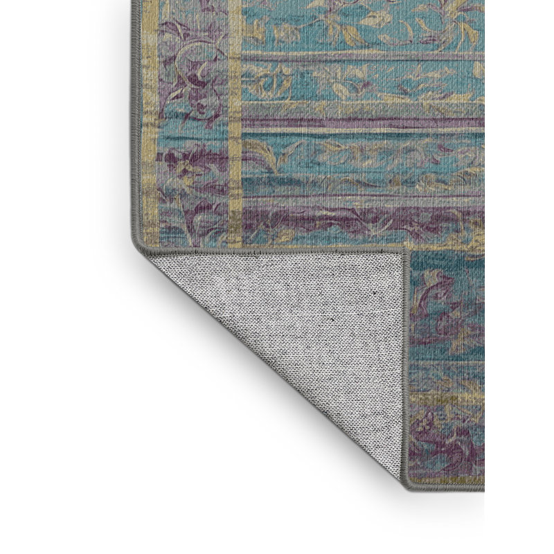 Tapis gris lavable à la machine, Tapis de couloir 2 pi x 4 pi