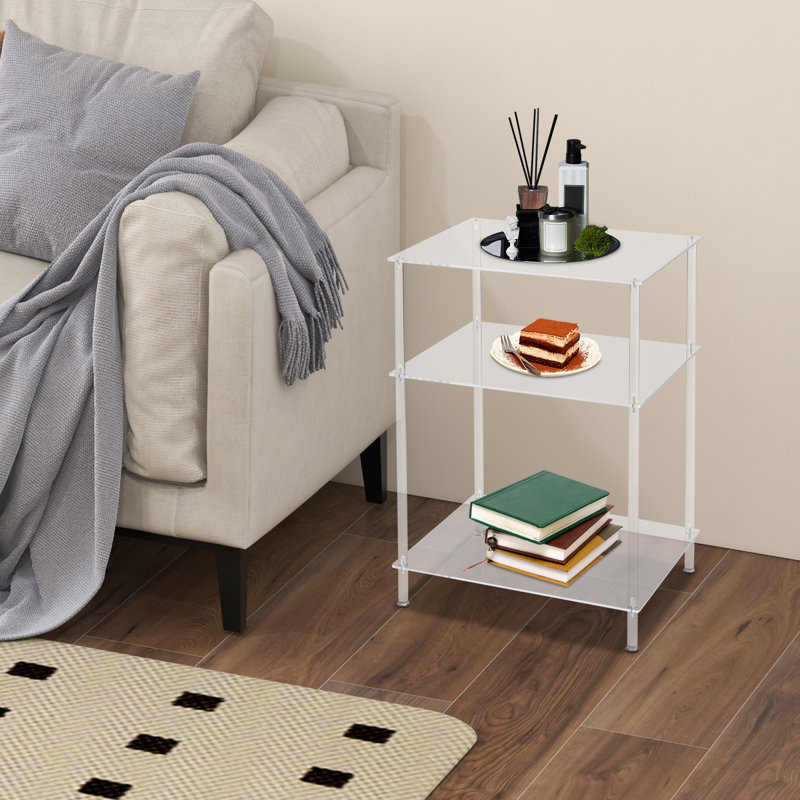 Table d'appoint en acrylique
