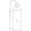 Canterbury 3 - Light Outdoor Wall Lantern-964625540-964625596