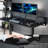 VIVO 60" x 30" Concealed Cable Table Top w/ Pad for Standing Desk Frames, DESK-TOP3