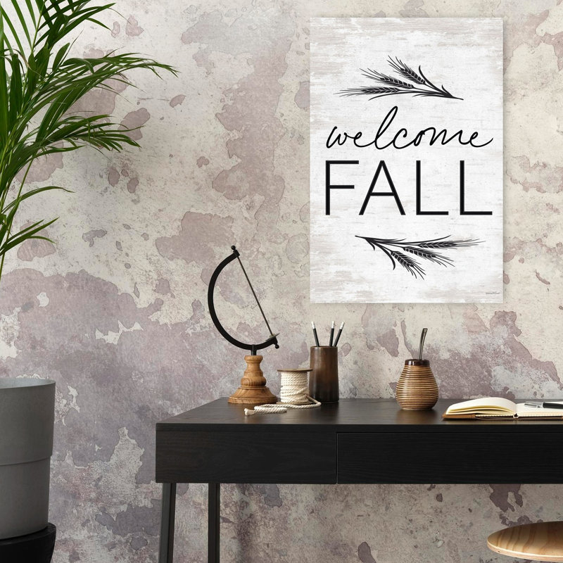 Welcome Fall, art contemporain abstrait, H 24 po x l 16 po