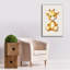 «Epic Graffiti» «Cuddly Giraffe» par Andreas Magnusson, art mural sur toile, 12 po x 18 po-1654970931