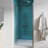 32"-33.25" W X 72" H Pivot Swing Frameless Bifold Glass Shower Door-115717537