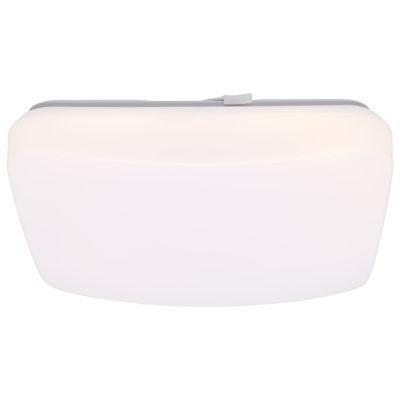 LED Cloud Fixture 17 Watts 27K/30K/35K/40K/50K CCT Selectable Square Shape White Finish 120 Volt