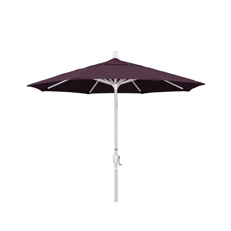 Parasol de marché 7,5', Blanc, Performance mauve, Pacifique