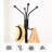 Luhrmann Iron Freestanding 8 - Hook Coat Rack