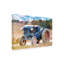 Art sur toile Katrina Jones «Harvest Time Blue Tractor»-1393212532