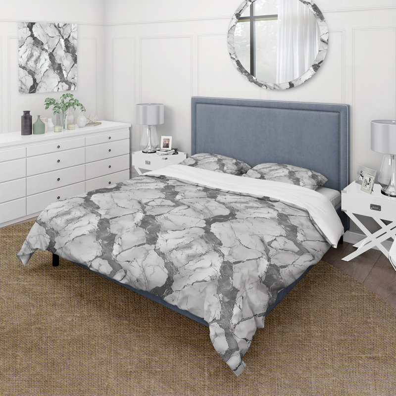 Ensemble de housse de couette Traditional, Housse de couette simple et deux taies décorative
