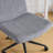 24.02‘’W Corduroy Task Office Chair With Non-Rolling Pads and Wheels-1828816781