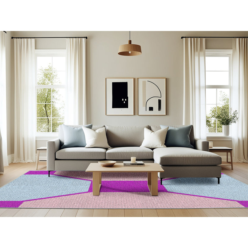 Tapis rose, Rectangle 6 pi x 9 pi
