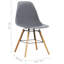 Table de jardin vidaXL en rotin de polyester gris 35,43 x 35,43 x 29,53 po-2020902320-2020902324