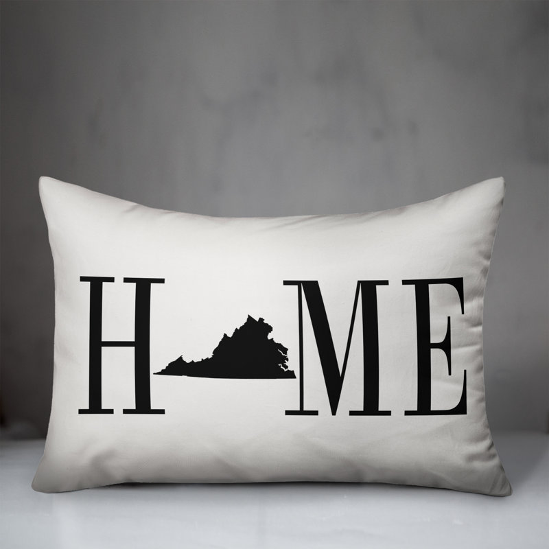 Alabama Outdoor Reversible Throw Pillow, Virginia